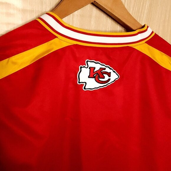 Starter New Kansas City Chiefs Red Windbreaker XL - Picture 4 of 11